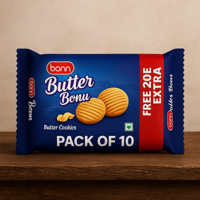 bonn Butter biscuit pack of 10